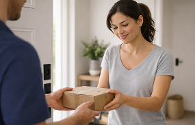 Medication is shipped to your door.