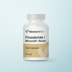 Finasteride, minoxidil and biotin oral capsules
