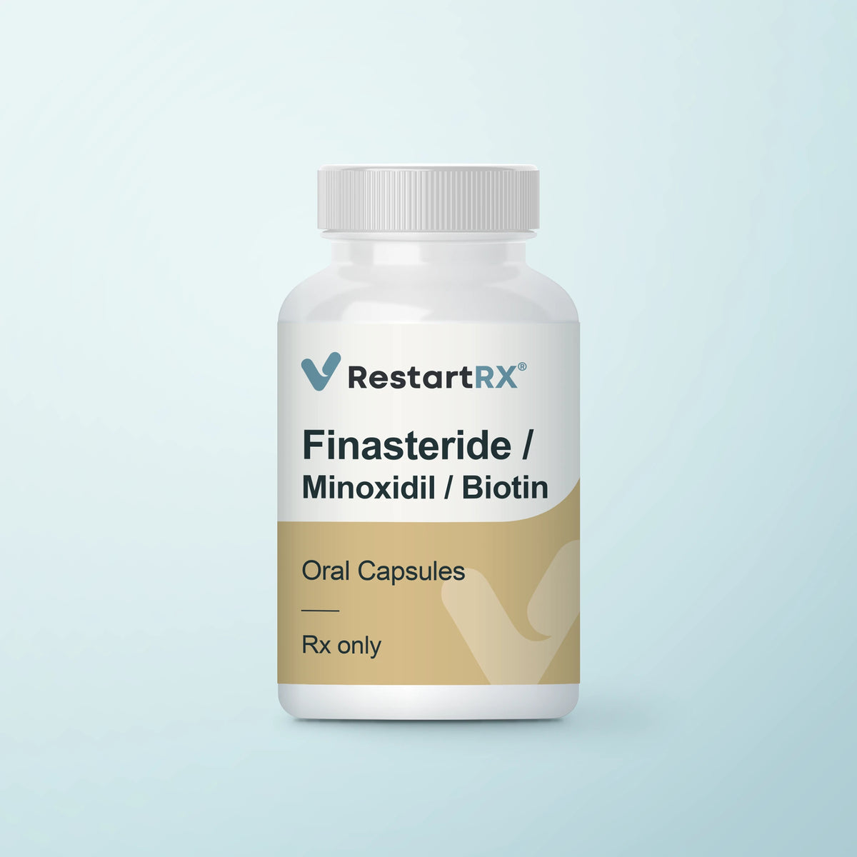 Finasteride, minoxidil and biotin oral capsules